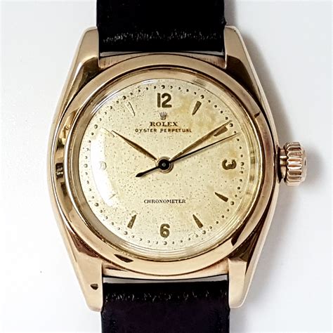 vintage rolex bubble back watch